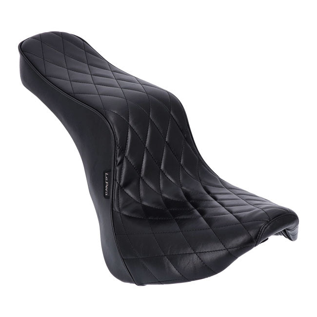 Le Pera Cherokee 2Up Diamond Seat - 20+ Softail (FXST) Seat Le Pera