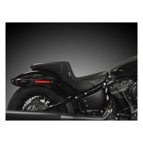 Le Pera KickFlip Basket Weave Seat - 20+ Softail (FXST) Solo Seats Le Pera