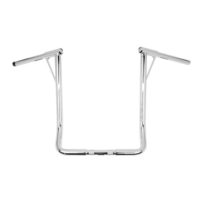 Burly, 1-1/4" Louie B bar, 19" rise. Chrome Handlebars Burly Brand