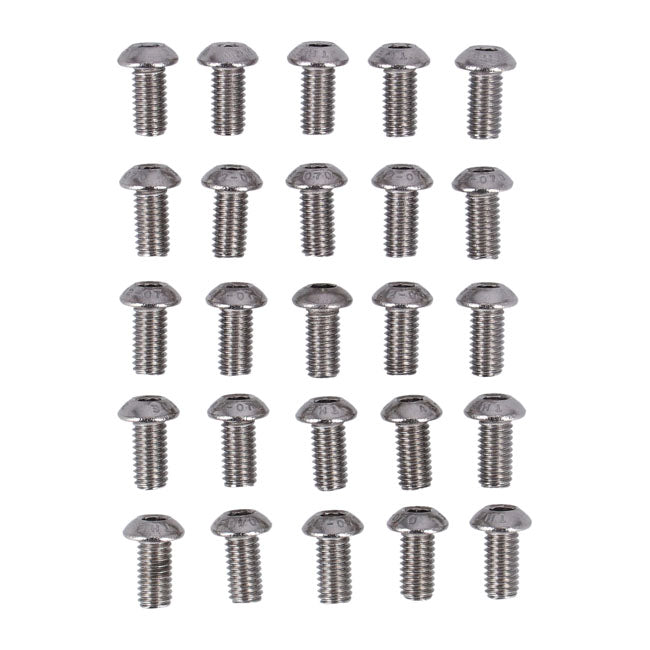 M6 X 12mm Buttonhead Bolt, Stainless Bolts Usa Sizes Gardner Westcott