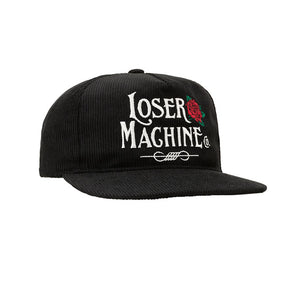 Loser Machine Endless Snapback Cap Black Caps Loser Machine Company