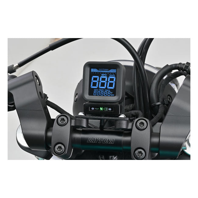 Daytona Digitaltal Speed & Rpm Meter C Clocks Daytona