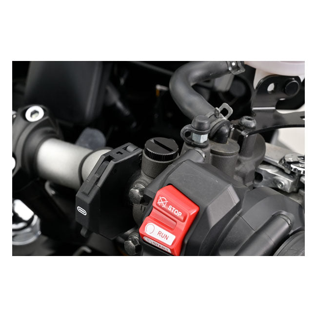 Daytona, mirror hole plug. Black. LHT Mirrors Misc Daytona