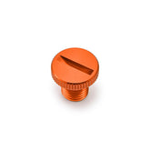 Daytona, mirror hole plug. Orange. LHT Mirrors Misc Daytona