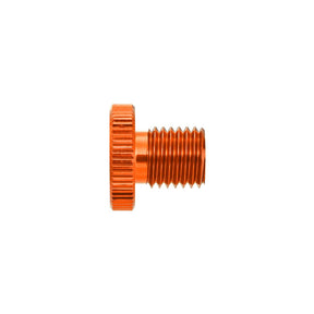 Daytona, mirror hole plug. Orange. LHT Mirrors Misc Daytona