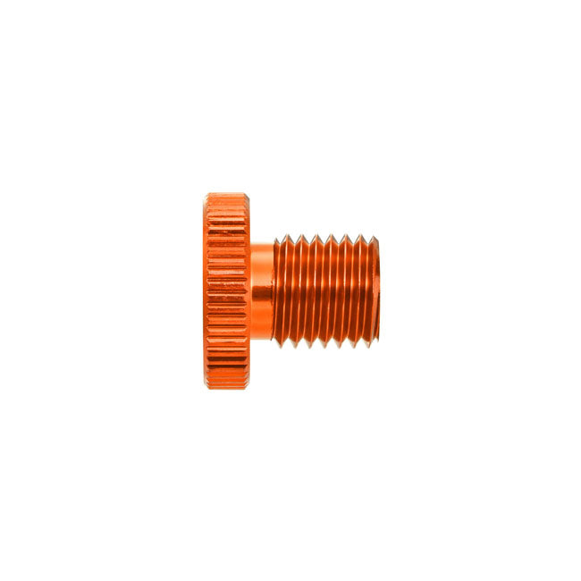 Daytona, mirror hole plug. Orange. LHT Mirrors Misc Daytona