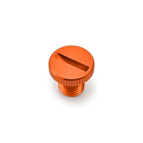 Daytona, mirror hole plug. Orange. LHT Mirrors Misc Daytona