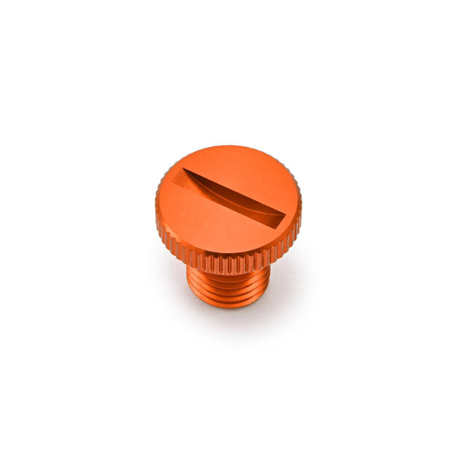 Daytona, mirror hole plug. Orange. LHT Mirrors Misc Daytona