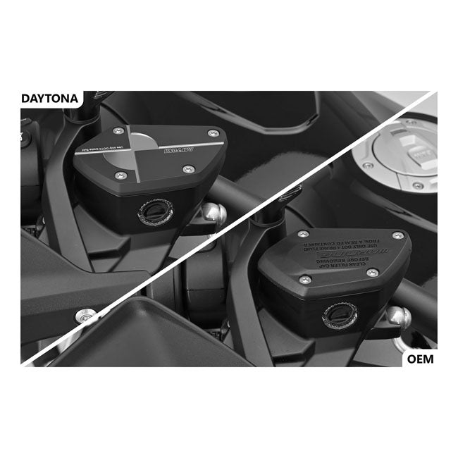Daytona, master cylinder cover. Front brake Master Cylinder Covers Daytona