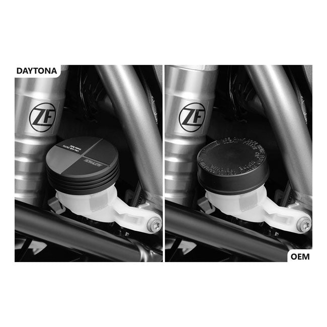 Daytona, master cylinder cover. Rear brake Master Cylinder Covers Daytona