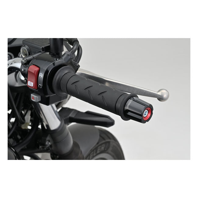 Daytona, Compass handlebar end. Red Handlebar Misc Daytona