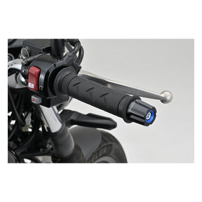 Daytona, Compass handlebar end. Blue Handlebar Misc Daytona