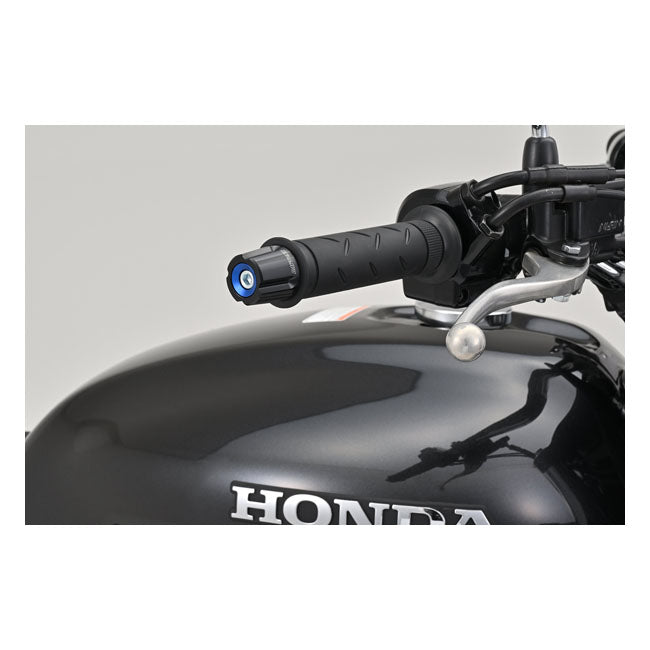 Daytona, Compass handlebar end. Blue Handlebar Misc Daytona