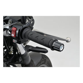Daytona, Compass handlebar end. Silver Handlebar Misc Daytona
