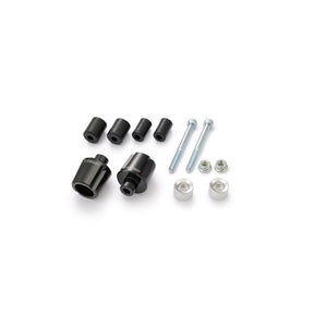 Daytona, Compass handlebar end. Silver Handlebar Misc Daytona