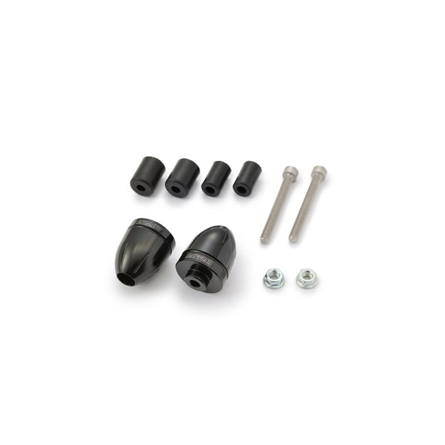 Daytona, Bullet handlebar end. Black Handlebar Misc Daytona