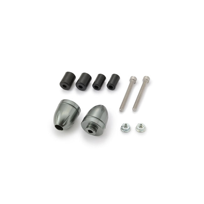 Daytona, Bullet handlebar end. Gray Handlebar Misc Daytona