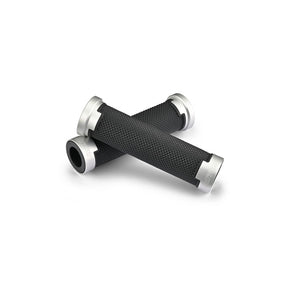 Daytona, Base grip set. Black / Silver Grips Daytona