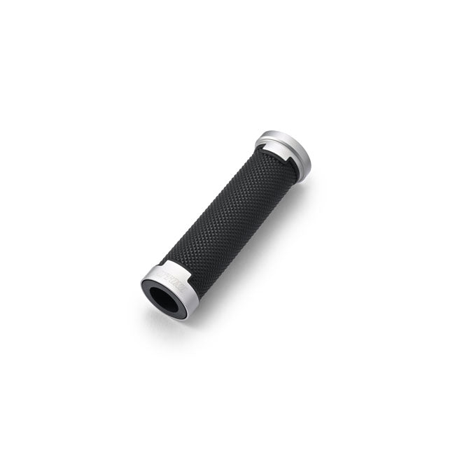 Daytona, Base grip set. Black / Silver Grips Daytona