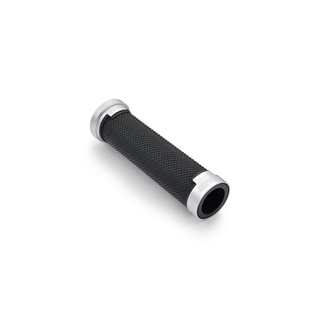 Daytona, Base grip set. Black / Silver Grips Daytona