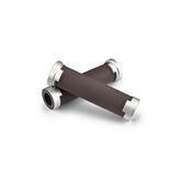 Daytona, Base grip set. Brown / Silver Grips Daytona