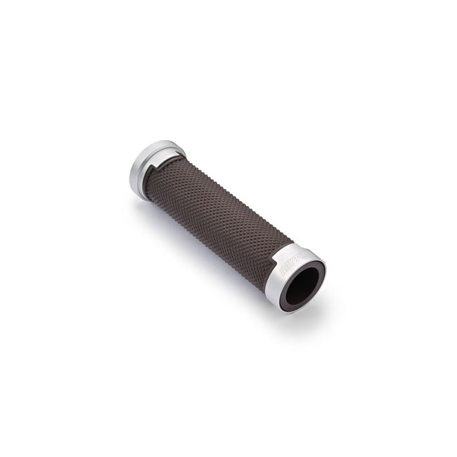Daytona, Base grip set. Brown / Silver Grips Daytona