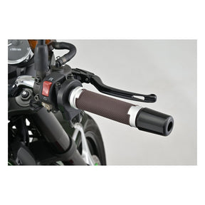Daytona, Base grip set. Brown / Silver Grips Daytona