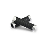Daytona, Cross grip set. Black/silver Grips Daytona