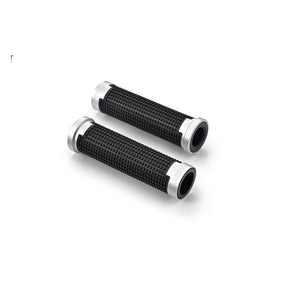 Daytona, Cross grip set. Black/silver Grips Daytona