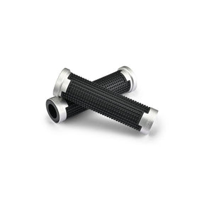 Daytona, Cross grip set. Black/silver Grips Daytona