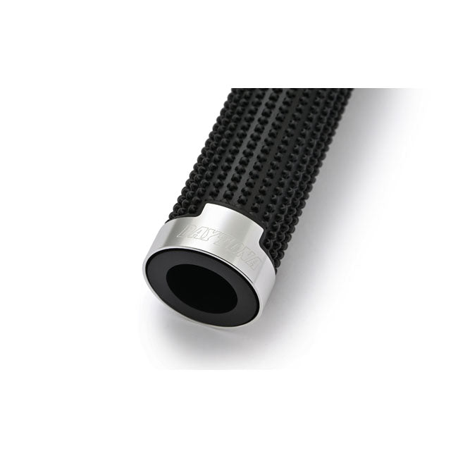 Daytona, Cross grip set. Black/silver Grips Daytona
