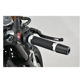 Daytona, Cross grip set. Black/silver Grips Daytona