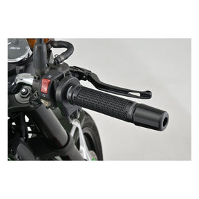 Daytona, Cross grip set. Black/silver Grips Daytona
