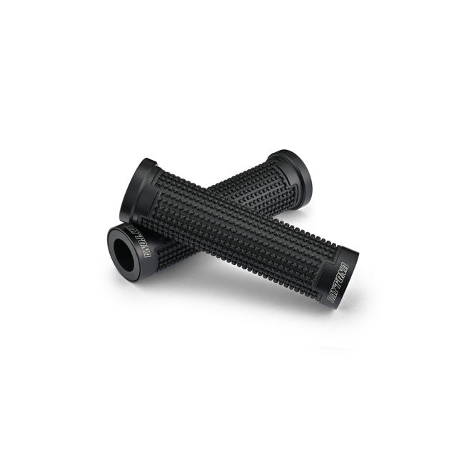 Daytona, Cross grip set. Black/silver Grips Daytona