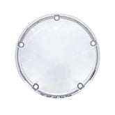 Derby Cover, Smooth Domed. Chrome Derby Cover Mcs
