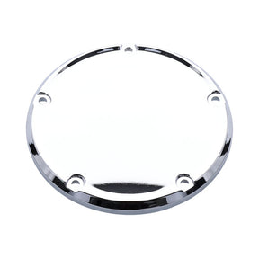 Derby Cover, Smooth Domed. Chrome Derby Cover Mcs
