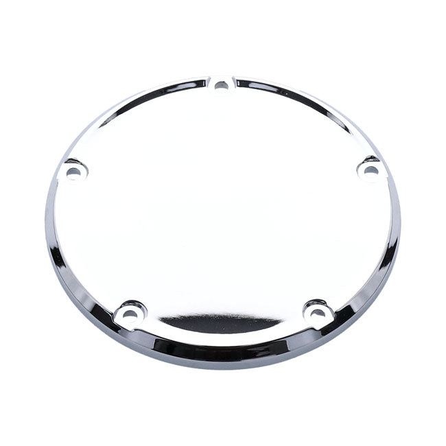 Derby Cover, Smooth Domed. Chrome Derby Cover Mcs