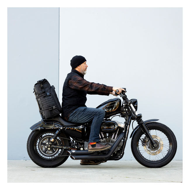 Biltwell, EXFIL-80 2.0 bag. Black Touring Luggage Biltwell