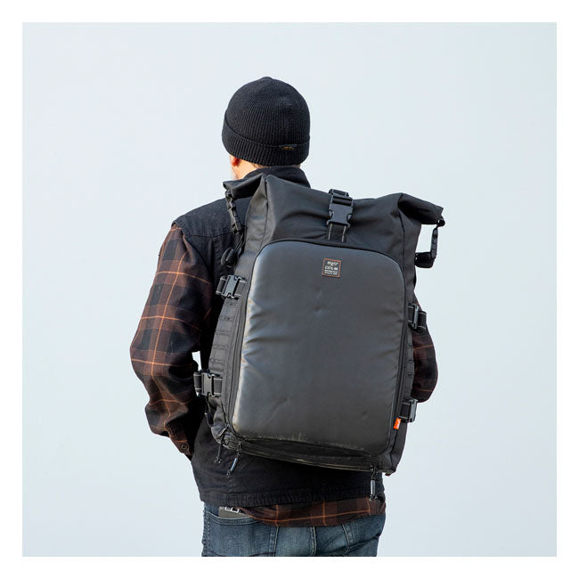 Biltwell, EXFIL-80 2.0 bag. Black Touring Luggage Biltwell