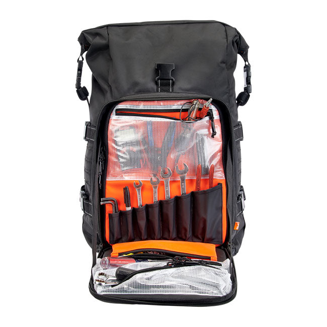 Biltwell, EXFIL-80 2.0 bag. Black Touring Luggage Biltwell