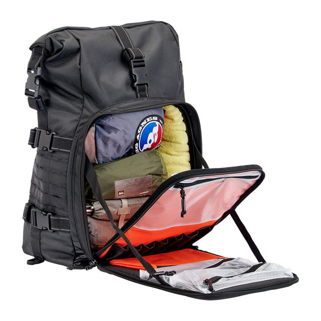 Biltwell, EXFIL-80 2.0 bag. Black Touring Luggage Biltwell