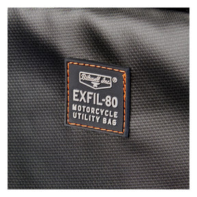 Biltwell, EXFIL-80 2.0 bag. Black Touring Luggage Biltwell