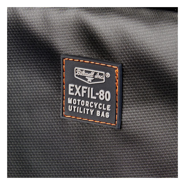Biltwell, EXFIL-80 2.0 bag. Black Touring Luggage Biltwell