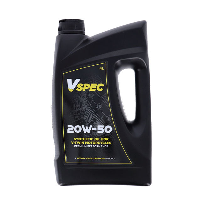 Vspec 20W50 Full Synthetic Motor Oil - 4 Liters Oils Vspec