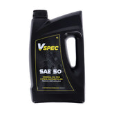 Vspec, Sae 50 (Mineral) Motor Oil. 4 Liter Bottle Oils Vspec