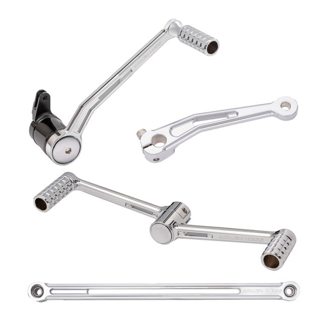 Arlen Ness Speedliner Heel/Toe Foot Control Kit, Chrome - Touring Shifter Peg Arlen Ness