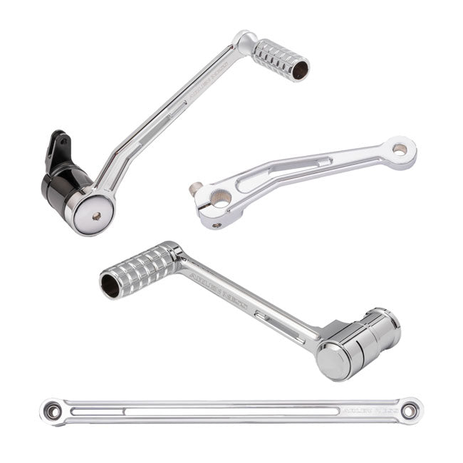 Arlen Ness Speedliner Solo Foot Control Kit, Chrome - Touring Shifter Peg Arlen Ness