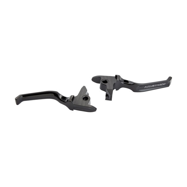 Method® Hand Levers, Black - 96-17 Big Twin (FLST & FXD) Handlebar Lever Sets Arlen Ness