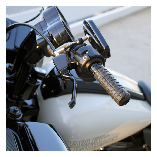 Method® Hand Levers, Black - 18+ Softail Handlebar Lever Sets Arlen Ness