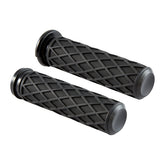 Diamond Grips Dual-Cable, Black Grips Arlen Ness